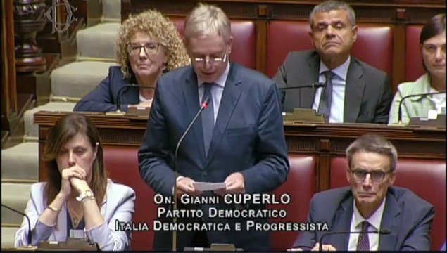 Cuperlo - Intervento alla Camera dei Deputati (23.09.25)