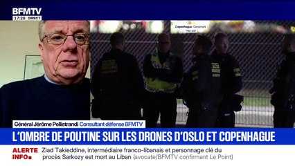 Survol de drones au-dessus de l'aéroport de Copenhague: "L'Otan est en partie impuissante", assure le général Jérôme Pellistrandi