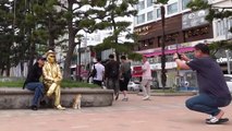 People Statues Oh my god! What a surprise prank!