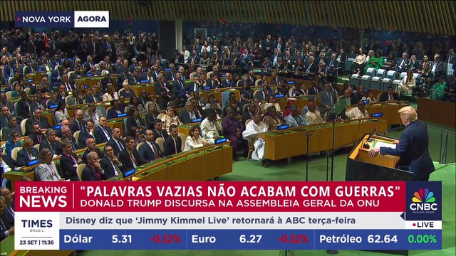 Trump diz que Brasil só vai bem se for com os EUA e que vai se encontrar com Lula na próxima semana