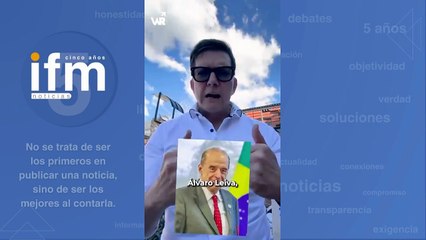 Exministro Wilson Ruíz da razón a las denuncias de Álvaro Leyva