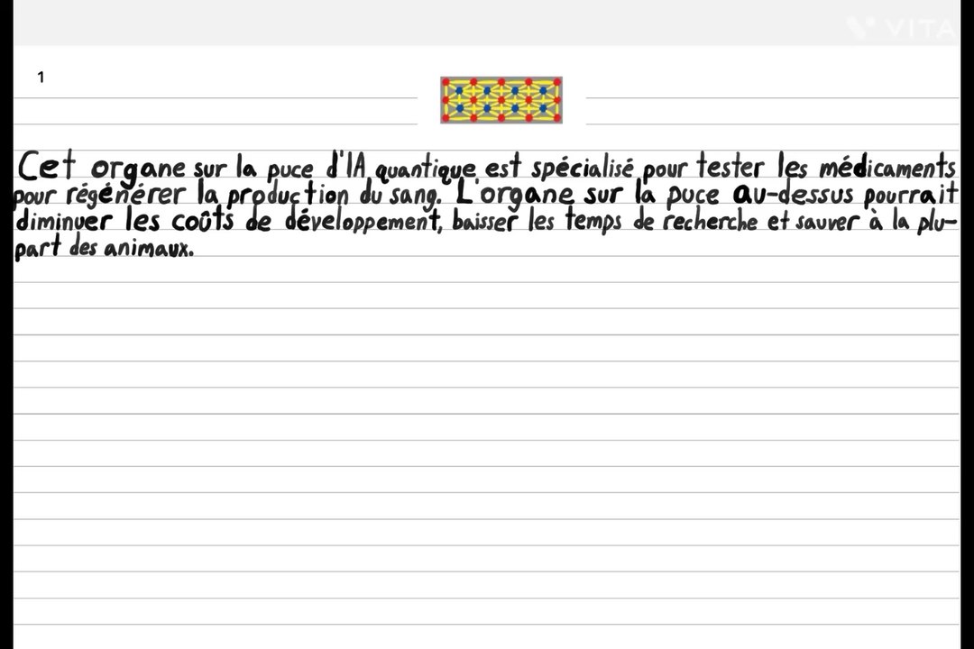 Un organe sur la puce pour tester les médicaments pour la régénération du sang