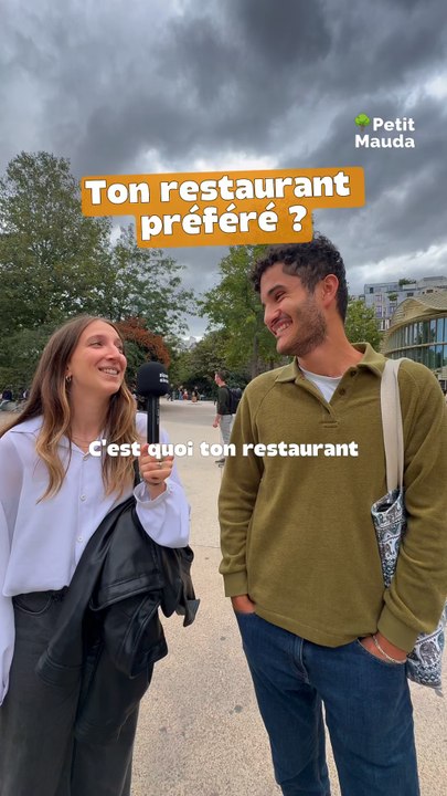 Les restos préférés des Parisiens !©️ Crédit : @petitmauda🎁 Tous nos bons plans & contenus en bio ! ❤️‍🔥👉🏻 Abonne-toi au Petit Mauda pour plus de micro-trottoirs fun et inspirants ! 🌳