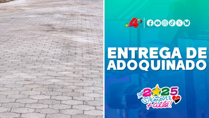 🏘️✨ Gobierno Sandinista entrega adoquinado a familias de Santa Lucía en Nagarote, León