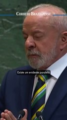 "Atentados à soberania e sanções estão se tornando regras", diz Lula na ONU