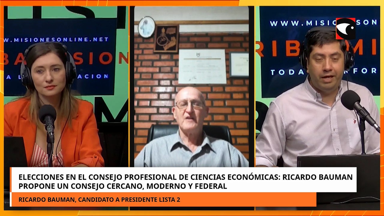 Consejo Profesional de Ciencias Económicas, Bauman propone un consejo cercano, moderno y federal