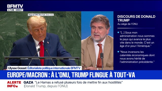 Marschall Truchot : Le discours de Donald Trump au siège de l'ONU - 23/09