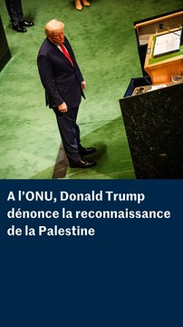 Donald Trump réaffirme que reconnaître la Palestine est une « récompense » pour le Hamas