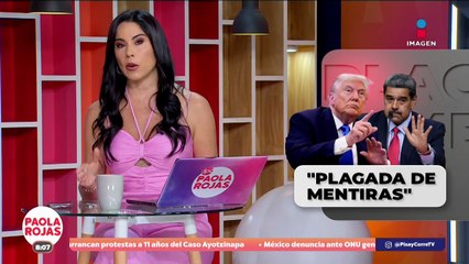 Trump rechaza la propuesta de diálogo de Maduro | DPC con Paola Rojas