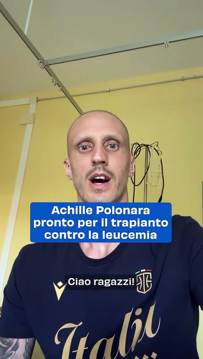 Video: Achille Polonara pronto per il trapianto contro la leucemia