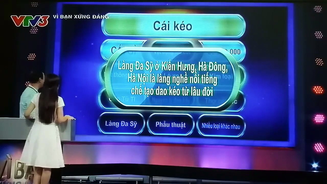 Trích đoạn Vì bạn xứng đáng 5/11/2017 - Chị Trần Thị Liễu (bản TV)