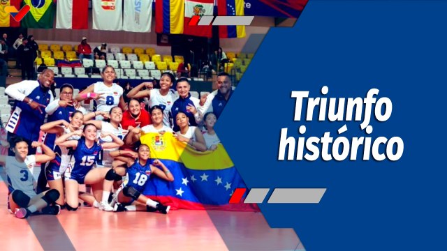 Deportes VTV | Selección de voleibol femenino sub-17 se corona campeón del sudamericano
