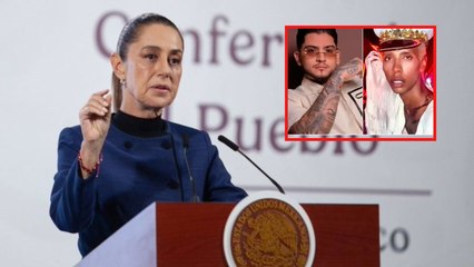 Caso B-King y Regio Clown: Claudia Sheinbaum condena las muertes de los colombianos: ''Es un lamentable episodio''