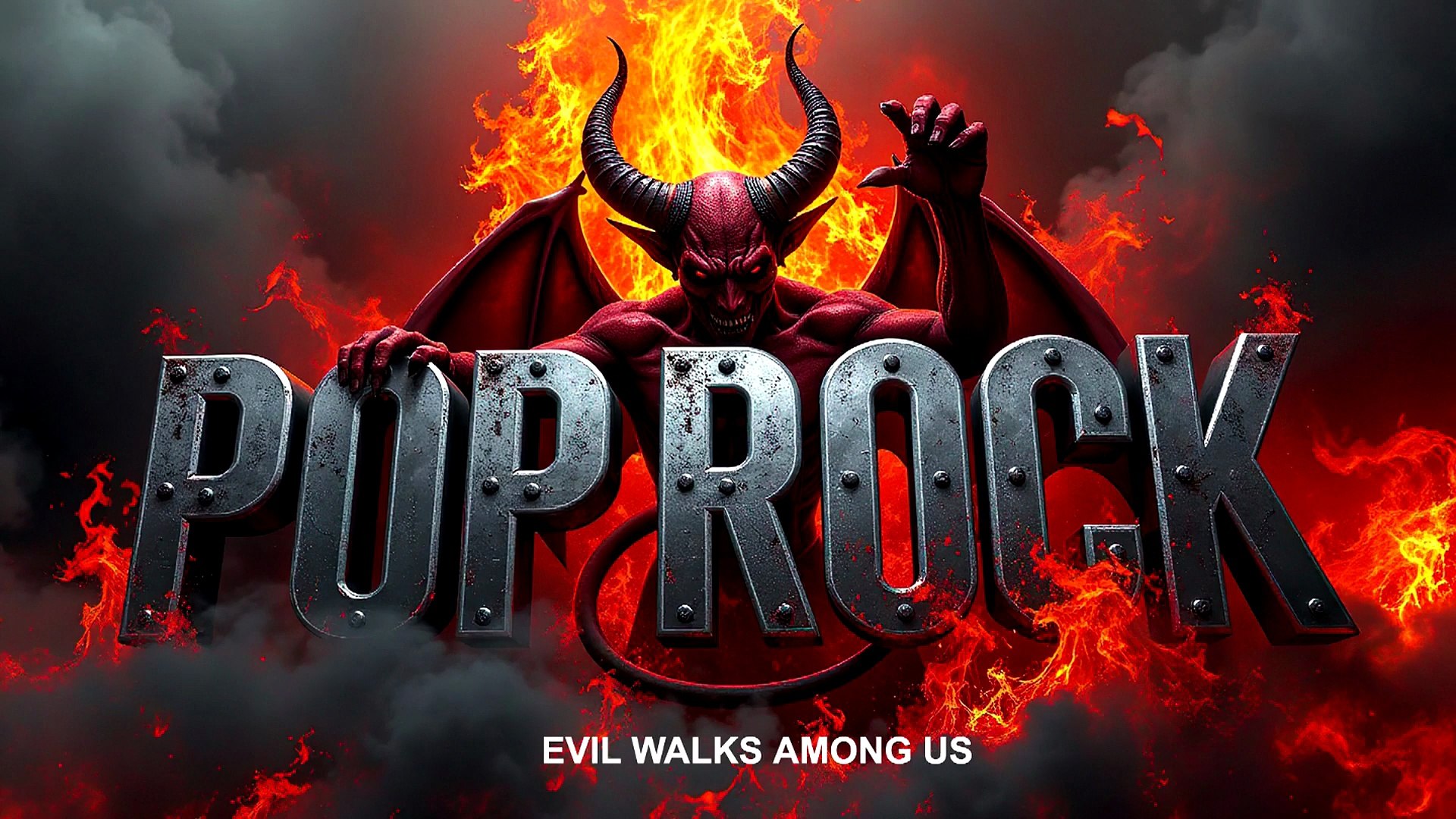 ⁣Pop Rock Evil Walks Among Us