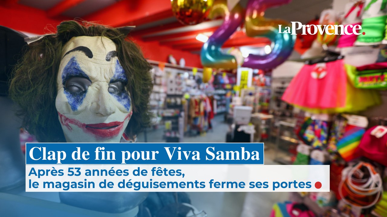 Clap de fin pour Viva Samba : après 53 années de fêtes, le magasin de déguisements ferme ses portes