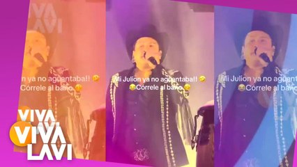 Julión Álvarez así fue captado en su concierto