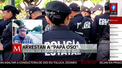 Cae ‘Papá Oso’ acusado de abuso sexual contra mujer en motel de Yucatán