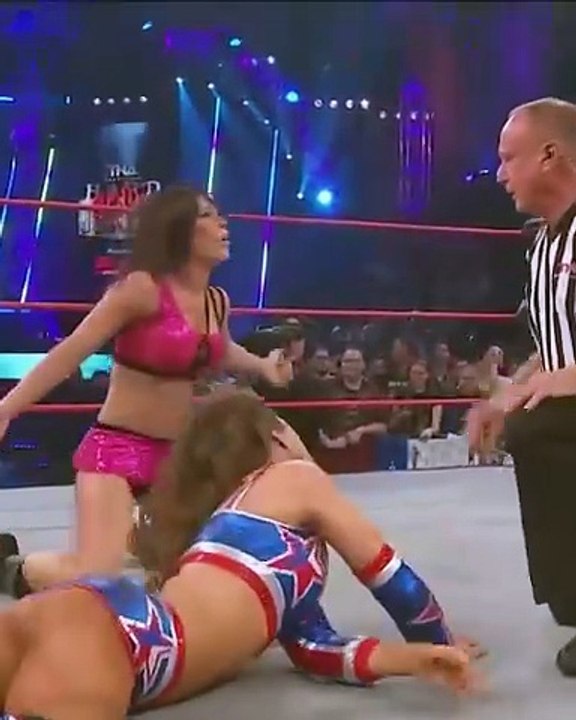 (clip) Madison Rayne vs Brooke Tessmacher TNA
