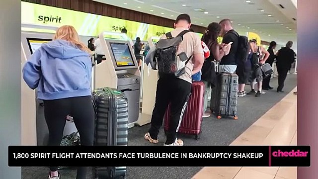 1,800 Spirit Flight Attendants Face Turbulence in Bankruptcy Shakeup