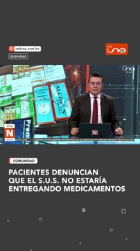 PACIENTES DENUNCIAN QUE EL S.U.S. NO ESTARÍA ENTREGANDO MEDICAMENTOS