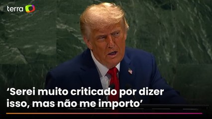 Trump contraria dados científicos e diz que aquecimento global não existe em discurso na ONU