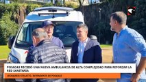 Posadas recibió una nueva ambulancia de alta complejidad para reforzar la red sanitaria