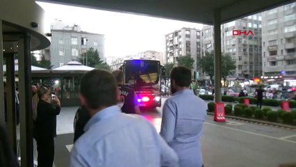 Beşiktaş kafilesi Kayseri'de