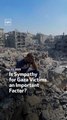 Is Sympathy for Gaza Victims an Important Factor?