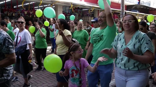 Caminhada do Setembro Verde celebra a inclusão em São Vicente