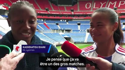 Sombath et Diana ont hâte d'affronter le PSG au Groupama Stadium
