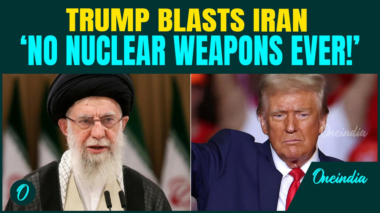 Trump calls Iran ‘World’s Number One Sponsor of Terror’ |Vows to never let Iran have Nuclear Weapons