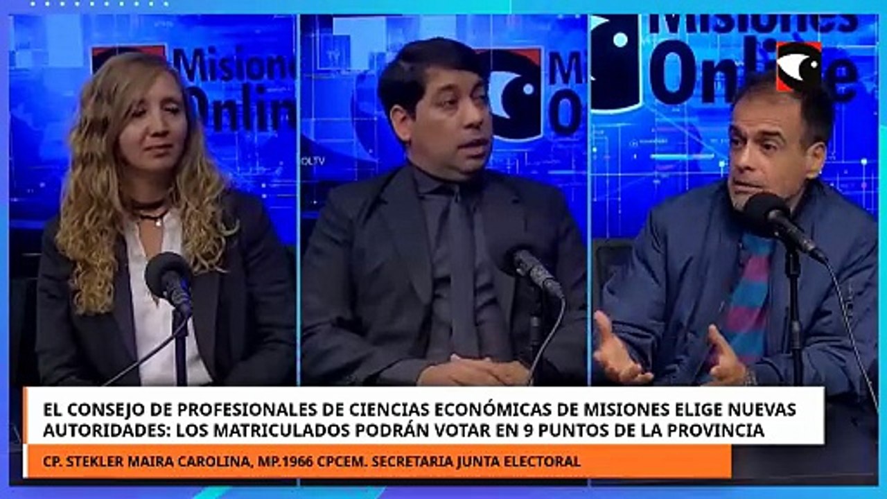 Misiones: el Consejo de Profesionales de Ciencias Económicas elige nuevas autoridades en nueve sedes
