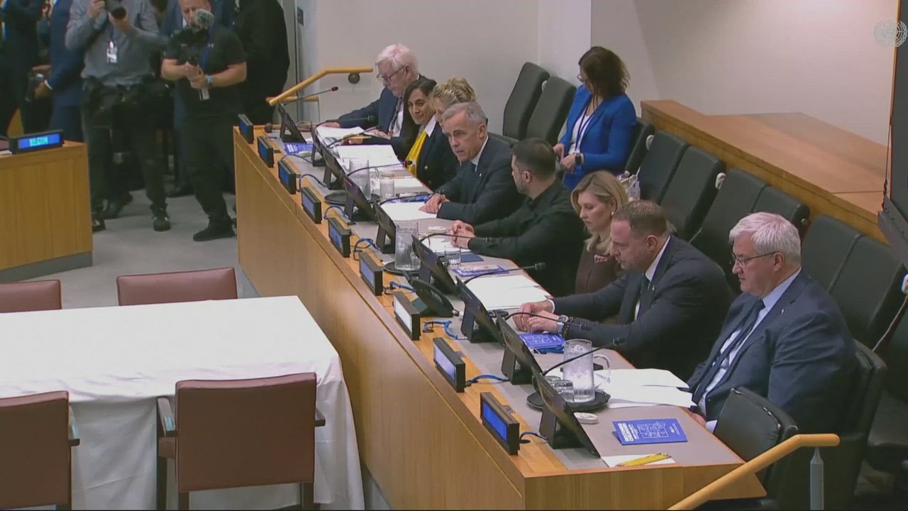 Carney’s Fiery UN Speech Condemns Russia, Defends Ukraine