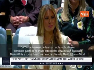 Trump: Dall'Onu arrivano solo lettere con parole vuote, che non fermano le guerre