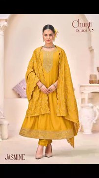 #Cloth Fabrics Details:-Top:- VICHITRA SILK FULL GHERAKALI PATTERN WITH INNERPant:- Vichitra silk pants with innerDUPATTA:- VICHITRA SILK WITH FULL HEAVY EMBROIDERYSize M, L, XL, XXL,And offline #Shop Zamzamcloth sorano prayagraj