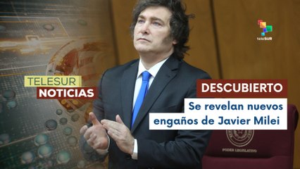 Continúa en decadencia la popularidad del Pdte. Milei