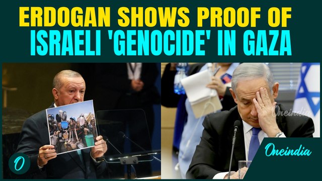 Erdogan at UN: Calls Israel “out of control,” demands Gaza ceasefire & recognition of Palestinian