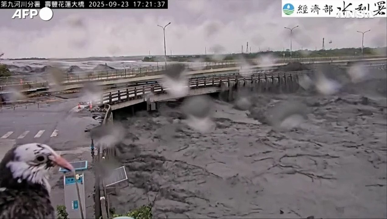 Taiwan, il super tifone Ragasa si abbatte sull'isola: almeno due le vittime