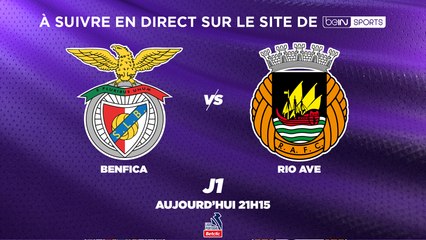 Liga Portugal : Suivez Benfica - Rio Ave en direct vidéo