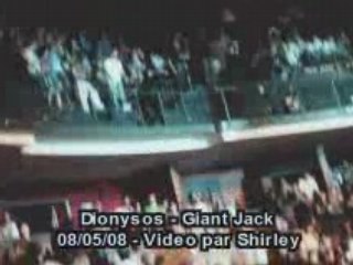 Dionysos giant jack live bruxelles