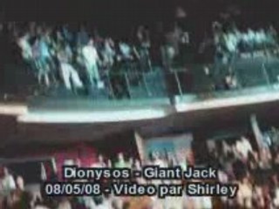 Dionysos giant jack live bruxelles