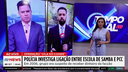 Presidente de escola de samba é preso em SP por ligação com o PCC | TEMPO REAL