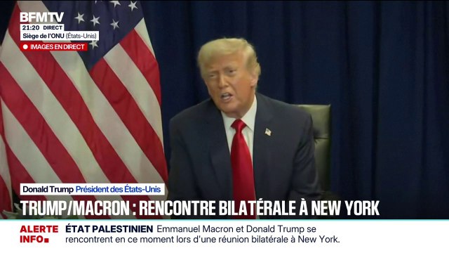 Donald Trump, président des États-Unis, estime qu'ils vont réussir à régler le conflit à Gaza , aux côtés d'Emmanuel Macron