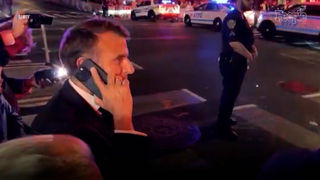 French President Emmanuel Macron Calls Trump from Streets of N.Y.C. After His Entourage Gets Stopped by Police: ‘Guess What?’