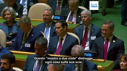 Nel discorso all'Onu Trump dice all'Europa di cambiare su migranti e clima