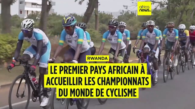 Rwanda, premier pays africain à accueillir les Championnats du monde de cyclisme