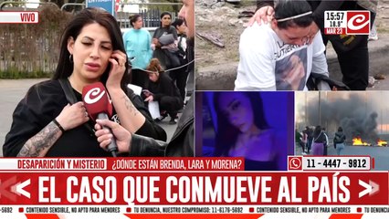 Prima de Brenda y Morena: "Está todo muy cerrado, no sabemos casi nada"