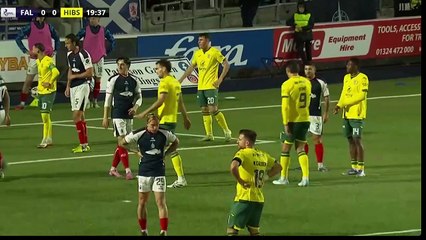 Falkirk Vs Hibernian 1 half