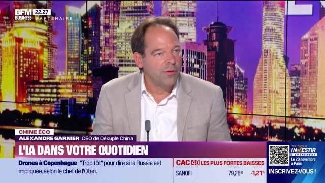 Chine Éco : L'IA dans votre quotidien, par Gilane Barret - 23/09
