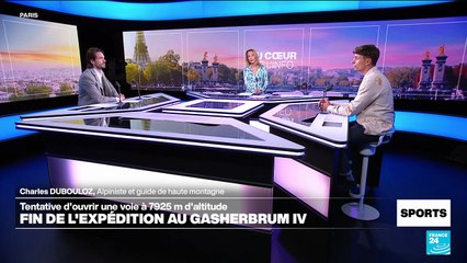 Alpinisme : la dangereuse expédition de Charles Dubouloz au Gasherbrum IV